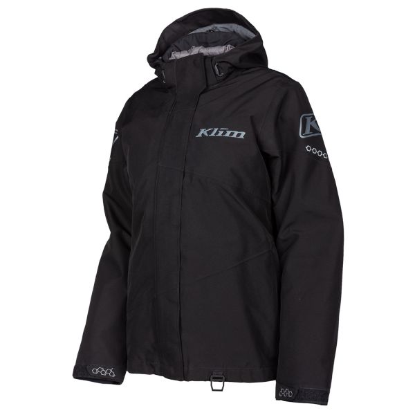 Women's Jackets Klim Women Insulated Fuse Jacket Black/Castlerock