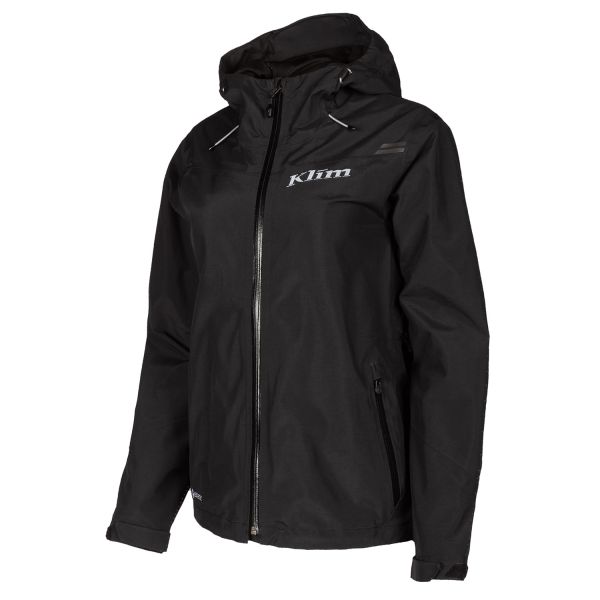 Women's Jackets Klim Women Non-Insulated Snowmobil Eclipse Jacket Black/Monument Gray