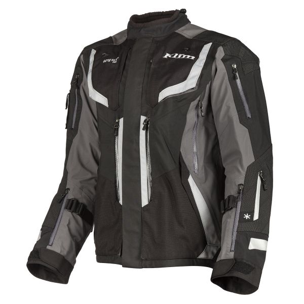  Klim Touring Moto Badlands Pro Textile Jacket Gray