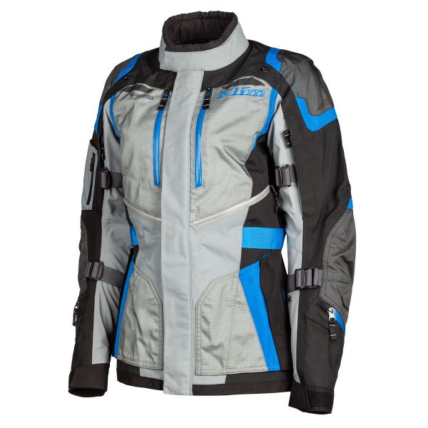  Klim Geaca Moto Textil Dama Touring Artemis Gray/Kinetik Blue