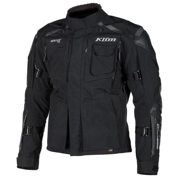  Klim Touring Moto Kodiak Jacket Short Black Certified