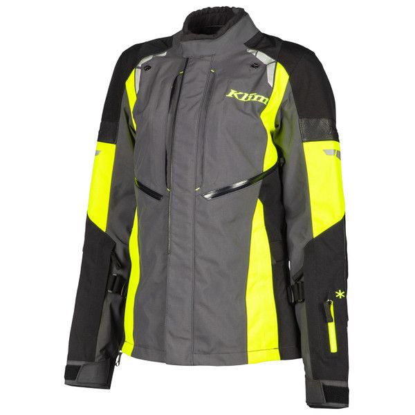 Textile Womens Jackets Klim Touring Moto Women's Latitude Textile Jacket/Europe 46 Hi/Vis