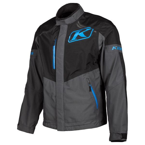 Geci Moto Textil Klim Geaca Moto Touring Traverse Black/Kinetik Blue