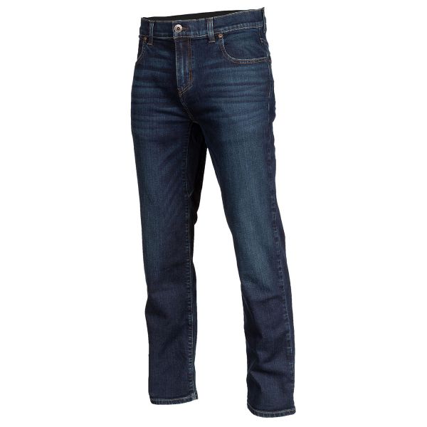 Jeans Moto Klim Jeans Moto Unlimited Straight Stretch Denim Indigo