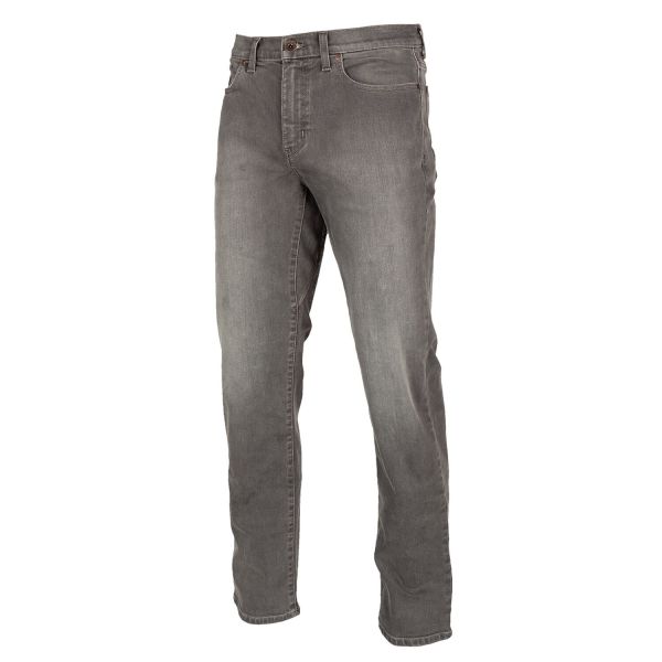 Jeans Moto Klim Jeans Moto Unlimited Straight Stretch Steel Gray 25