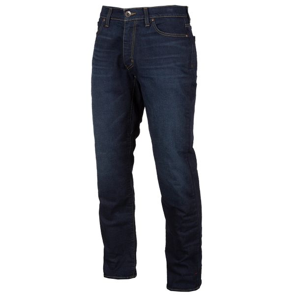 Riding Jeans Klim K Forty 2 Straight Stretch Denim Indigo