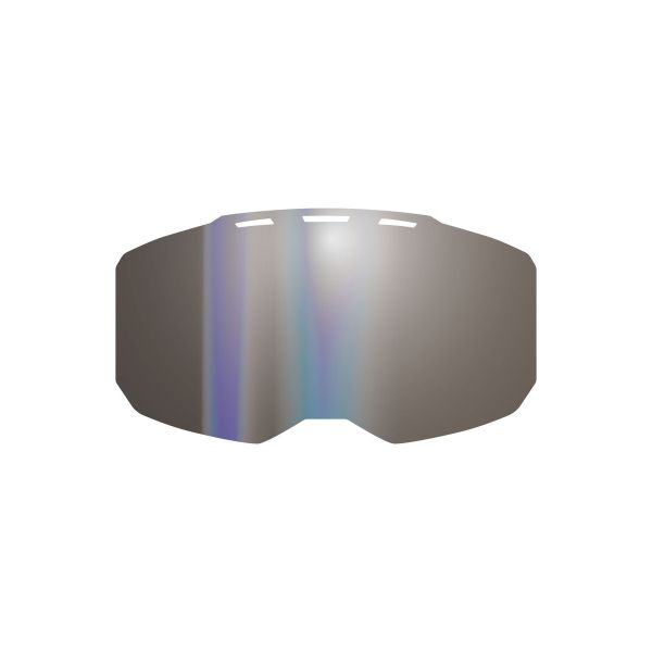  Klim Lentila Schimb Ochelari Snowmobil Edge Lens Dark Smoke Silver Mirror