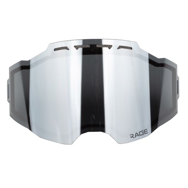  Klim Edge Snowmobil Goggles Lens Rage Dark Smoke Silver Mirror