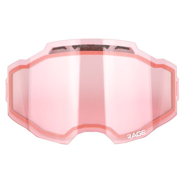 Goggles Accessories Klim Edge Snowmobil Goggles Lens Rage Lt Pink Tint