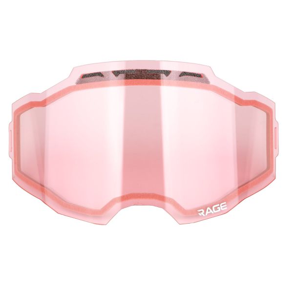 Accesorii Ochelari Snow Klim Lentila Schimb Ochelari Snowmobil Rage Lt Pink Tint