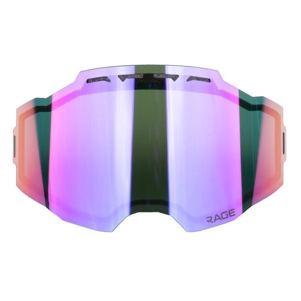 Goggles Accessories Klim Edge Snowmobil Goggles Lens Rage Purple Mirror