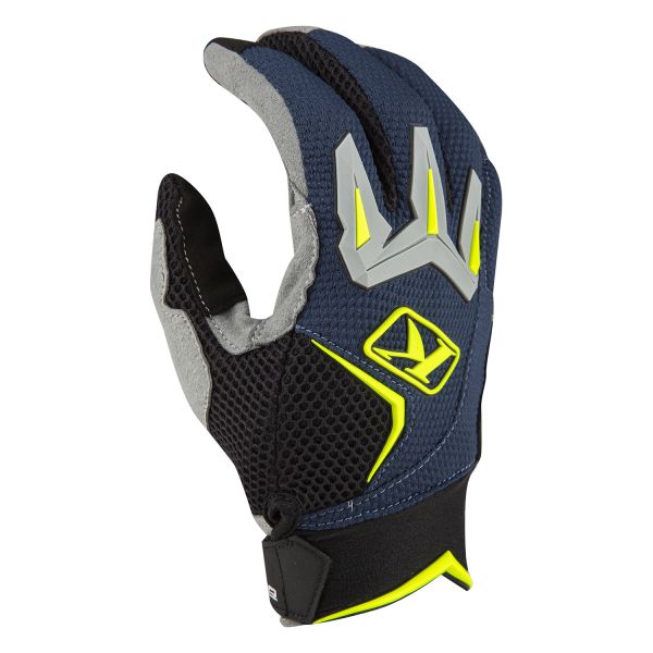 Gloves MX-Enduro Klim Moto MX Gloves Mojave Glove Vivid Blue