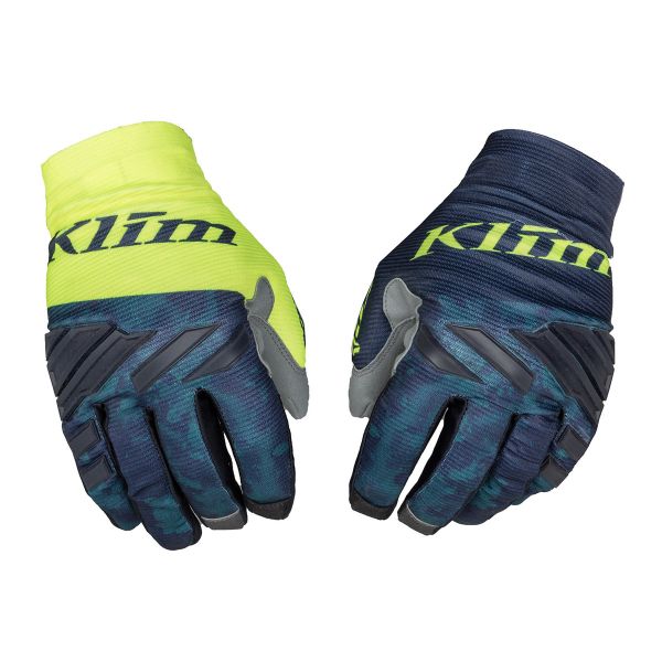 Gloves MX-Enduro Klim XC Lite Glove Corrosion Vivid Blue