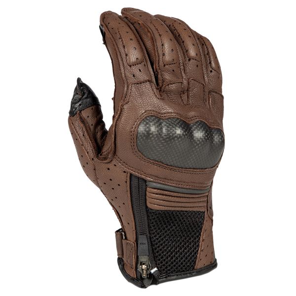  Klim Manusi Moto Piele Induction Brown