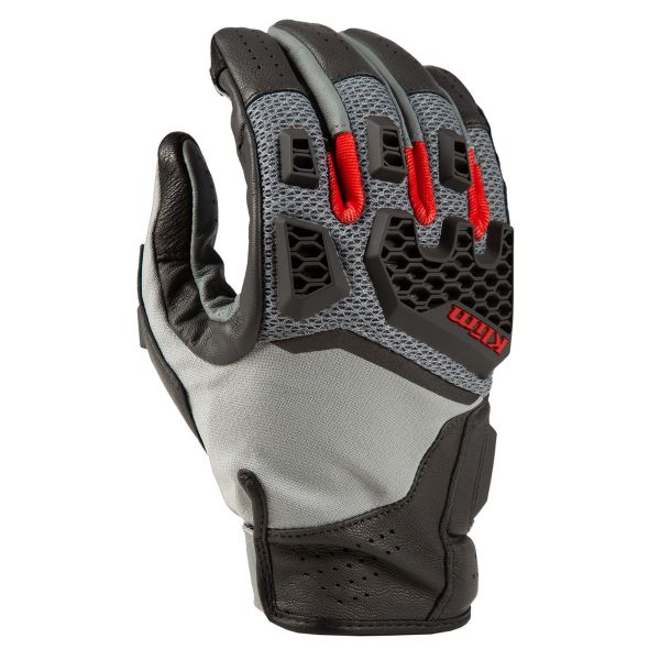 Gloves Touring Klim Baja S4 Glove Monument Gray/Redrock