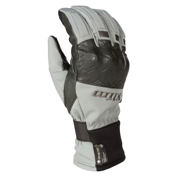 Manusi Moto Touring Klim Manusi Moto Textile/Piele Vanguard GTX Long Glove Cool Gray