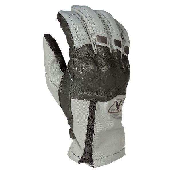 Manusi Moto Touring Klim Manusi Moto Textile/Piele Vanguard GTX Short Glove Monument Gray