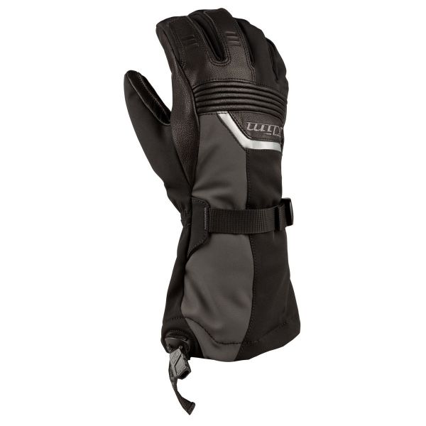 Gloves Klim Snowmobil Gloves Insulated Fusion Asphalt/Black