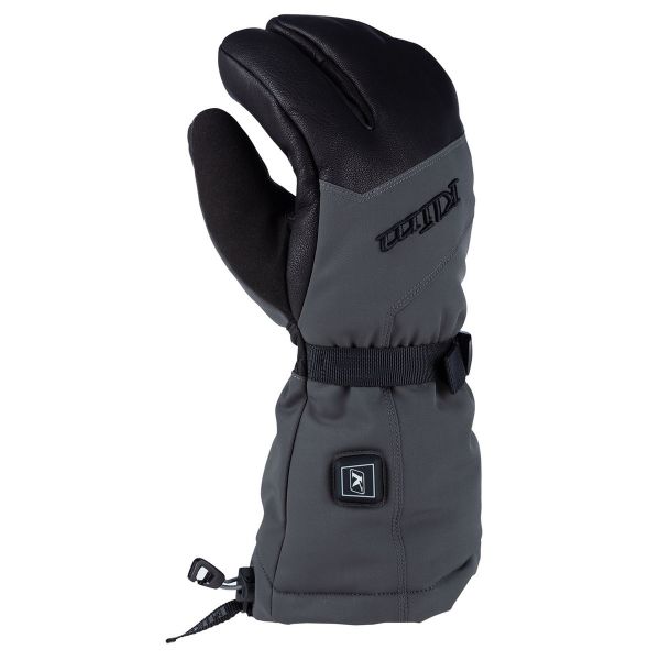  Klim Manusi Snowmobil Incalzite Tundra Gauntlet Black/Asphalt 24