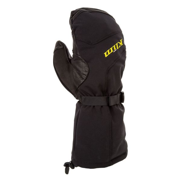  Klim Snowmobil Gloves Long Caribou Mitten Black
