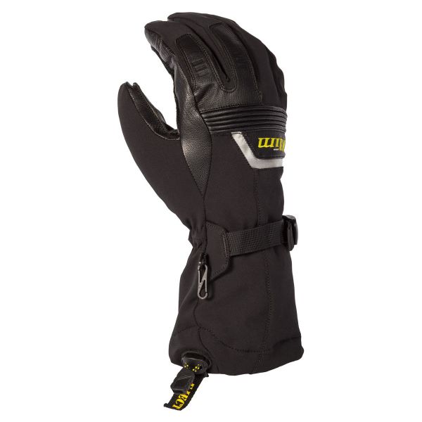Gloves Klim Snowmobil Gloves Long Fusion Black