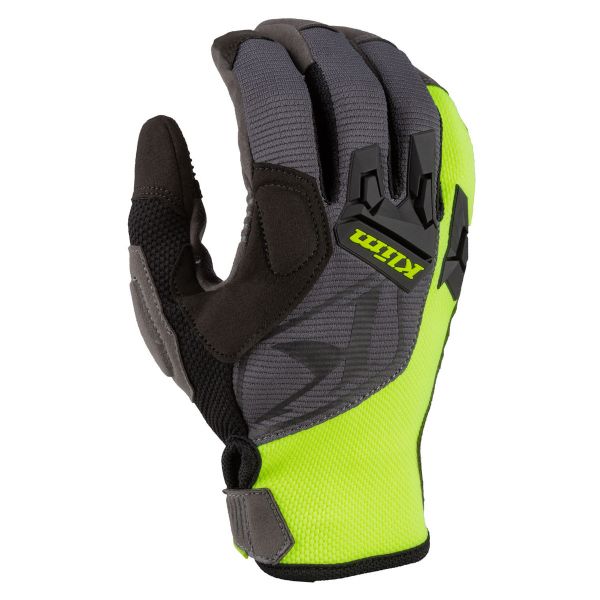 Gloves Klim Snowmobil Gloves Non-Insulated Impact Hi-Vis