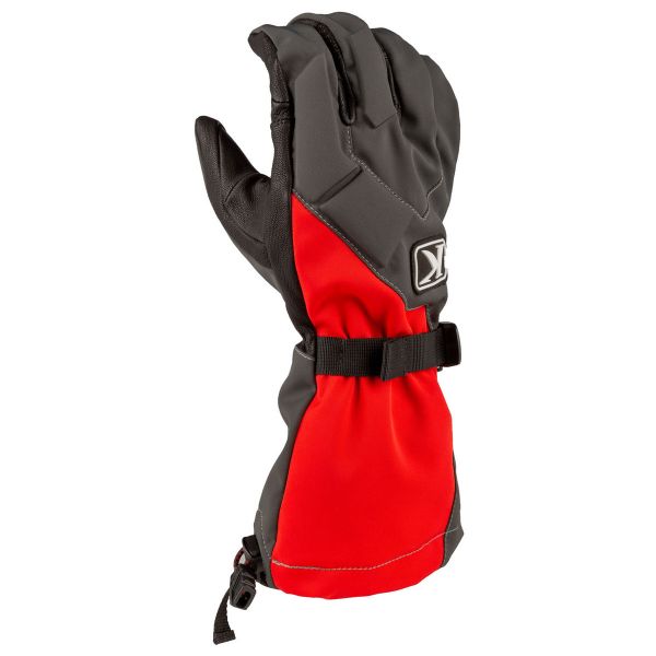 Manusi Snowmobil Klim Manusi Snowmobil Non-Insulated Togwotee High Risk Red/Asphalt