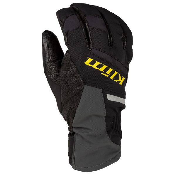 Gloves Klim Snowmobil Gloves Insulated Powerxross Black