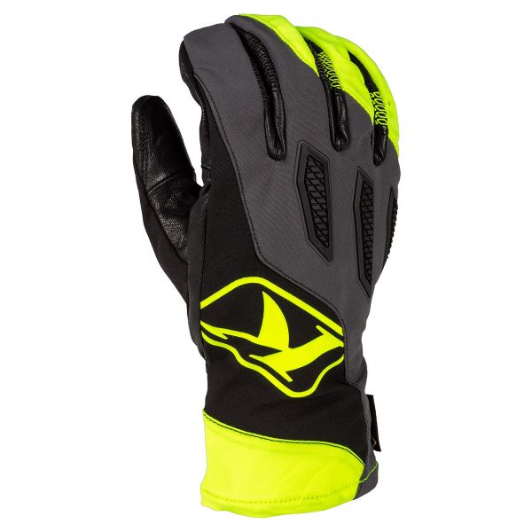 Gloves Klim Snowmobil Gloves Non-Insulated Spool Hi-Vis