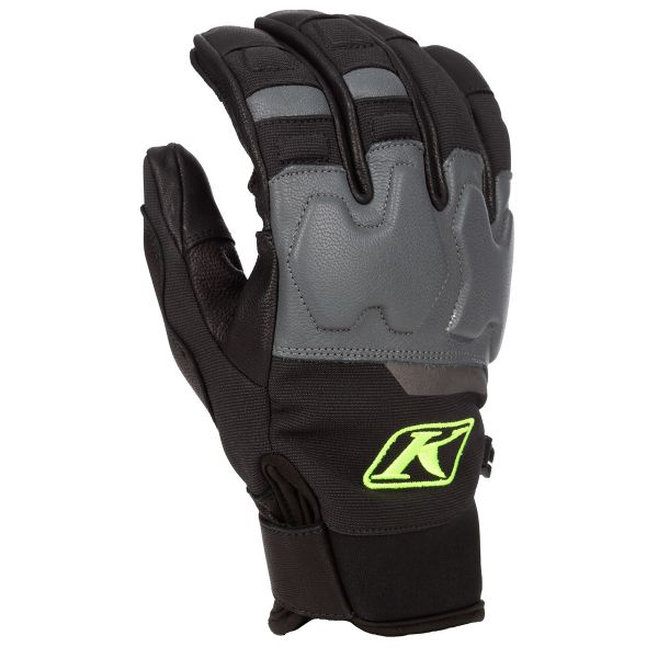 Gloves Klim Snow Inversion Pro Non-Insulated Glove Castlerock/Hi-Vis 24