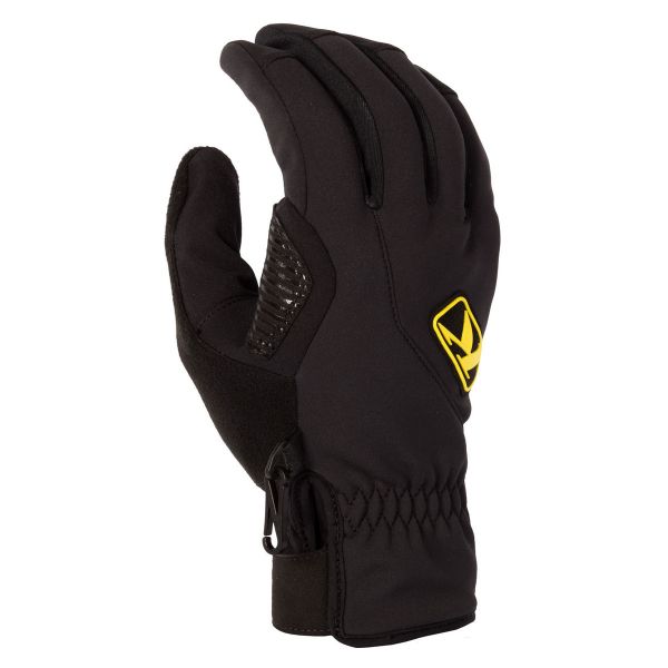  Klim Snowmobil Gloves Non-Insulated Inversion GTX Black
