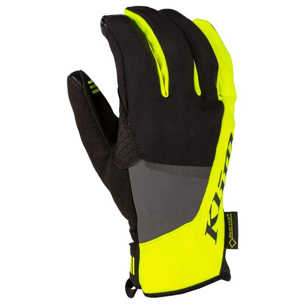 Gloves Klim Snowmobil Gloves Non-Insulated Inversion GTX Hi-Vis