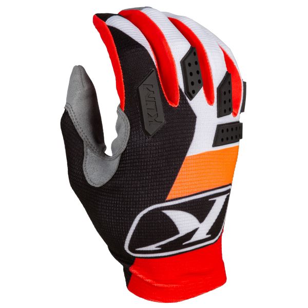 Gloves MX-Enduro Klim Moto MX Gloves XC Lite Glove Orange Krush