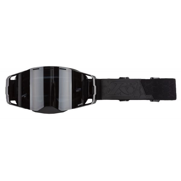 Goggles MX-Enduro Klim Edge Off-Road Goggle Hex Stealth Black Dark Smoke Lens