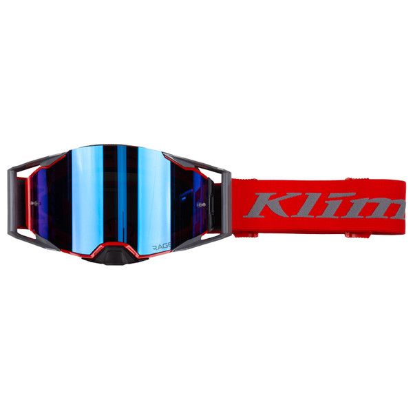 Ochelari MX-Enduro Klim Ochelari Moto MX Rage Redrock Dark Smoke Blue Mirror Lens