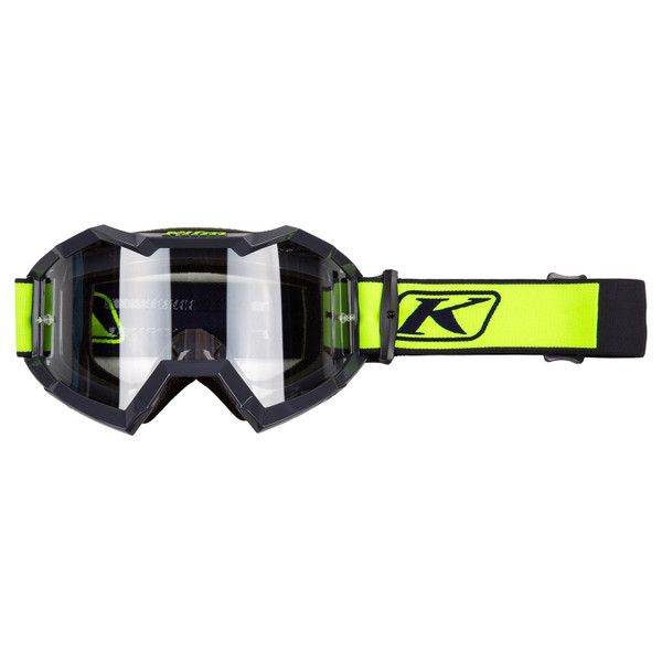 Goggles MX-Enduro Klim Viper Off-Road Goggle Fracture Hi-Vis Clear Lens