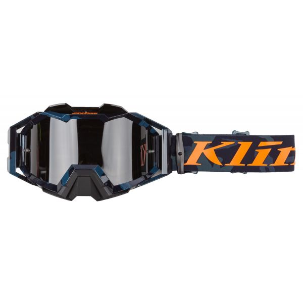  Klim Ochelari Enduro Viper Pro Off-Road  Camo Striking Petrol Dark Smoke Lens