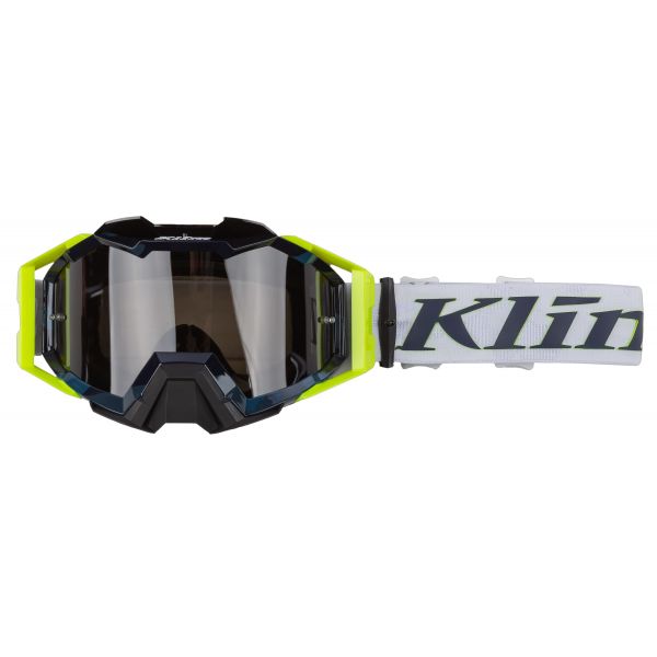 Ochelari MX-Enduro Klim Ochelari Moto MX  Viper Pro Off-Road  Camo White - Yellow Dark Smoke Lens