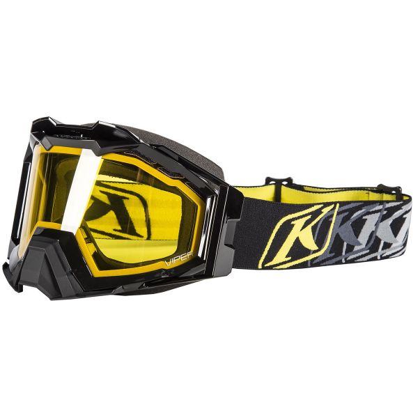 Goggles Klim Snow Viper Pro K Corp Bk/Yellow Tint 2020