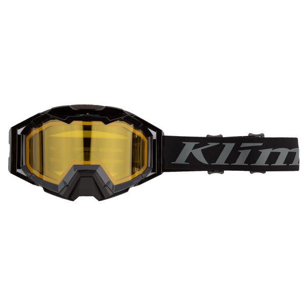 Goggles Klim Viper Pro Snowmobil Goggle Vanish Black Yellow Tint