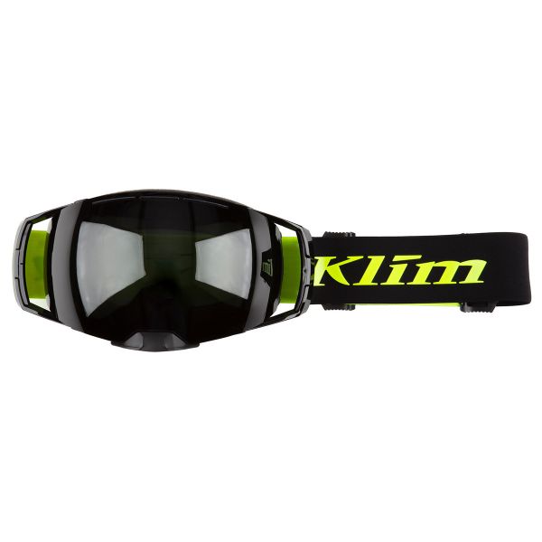 Goggles Klim Aeon Goggle Tech Black Hi-Viz Smoke Polarized 24