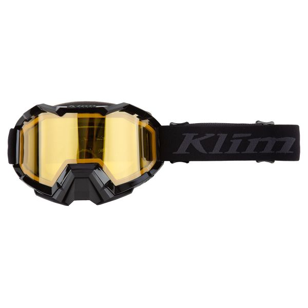 Goggles Klim Viper Snow Goggle OSFA Emblem Black - Asphalt Yellow Tint 24