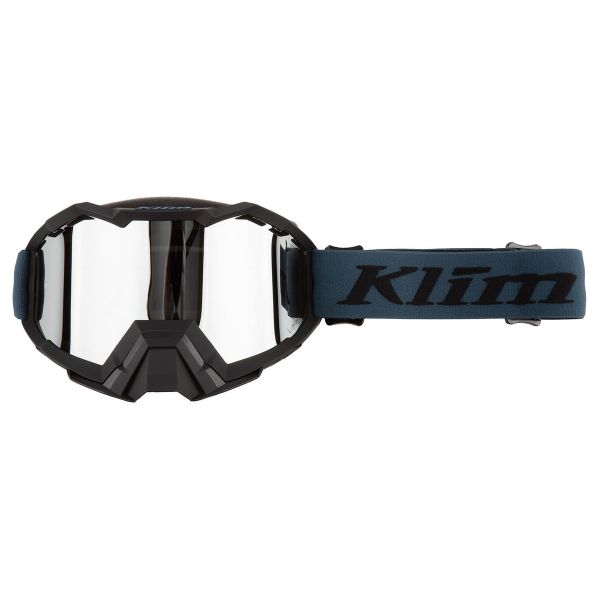 Goggles Klim Viper Snow Goggle OSFA Emblem Petrol - Black Smoke Silver Mirror 24