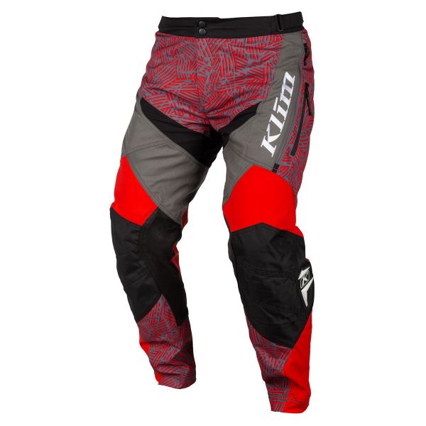 Pantaloni MX-Enduro Klim Pantaloni Dakar ITB Red 2019