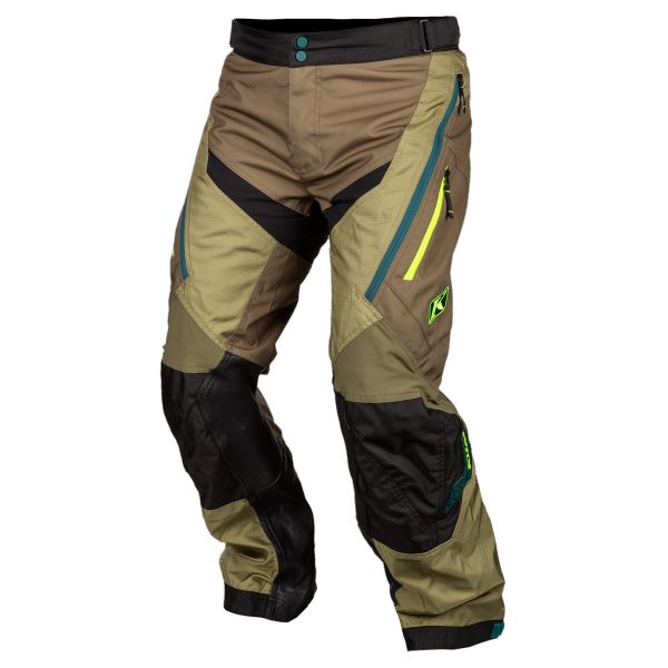 Pantaloni MX-Enduro Klim Pantaloni Moto MX Dakar multicolor-verde 2021