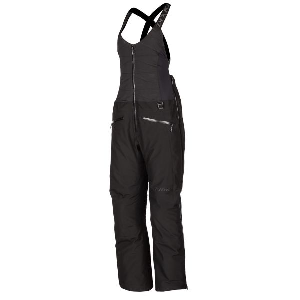 Women's Bibs Klim Snowmobil Insulated Lady  Allure Bib Tall Black