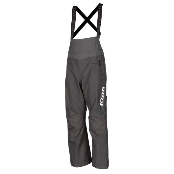  Klim Pantaloni Dama Snowmobil Non-Insulated Alpine Bib Short Asphalt