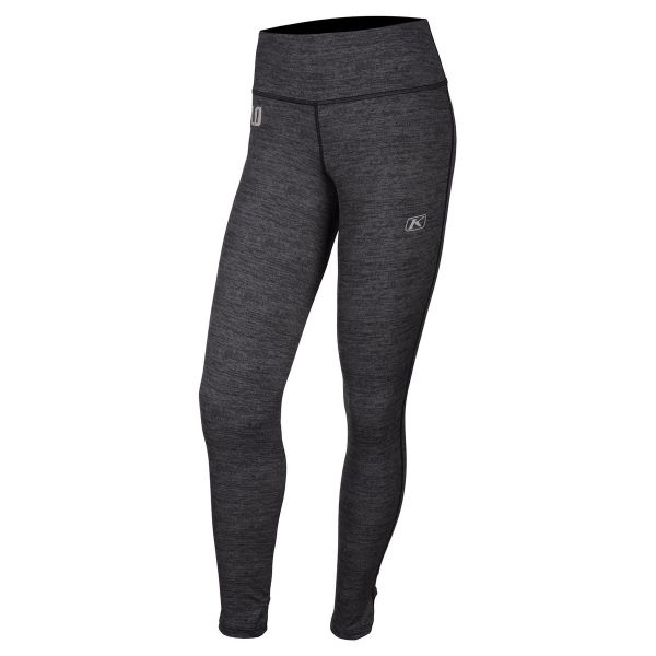  Klim Lady Base Layer Pants Solstice 2.0 Black Heather