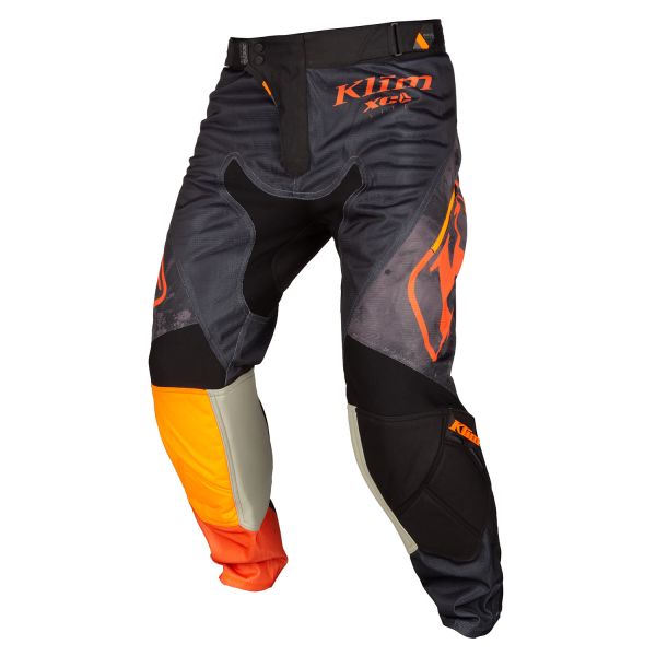 Pants MX-Enduro Klim Enduro Moto Pants XC Lite Corrosion Strike Orange 23