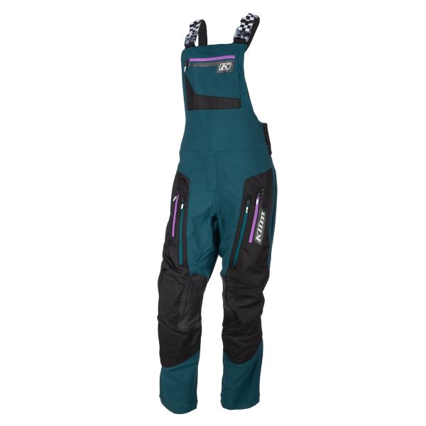 Pantaloni MX-Enduro Klim Pantaloni Moto MX/Enduro Dama Rebelle In The Boot Overall Dark Sea 25